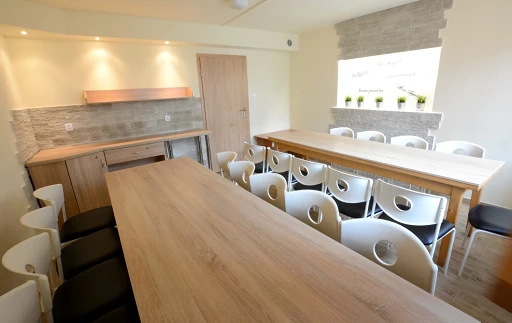 Cuisine en libre-service pour les clients